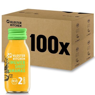 BIO Ingwer Shot Ananas 2SHOTS 60 ml