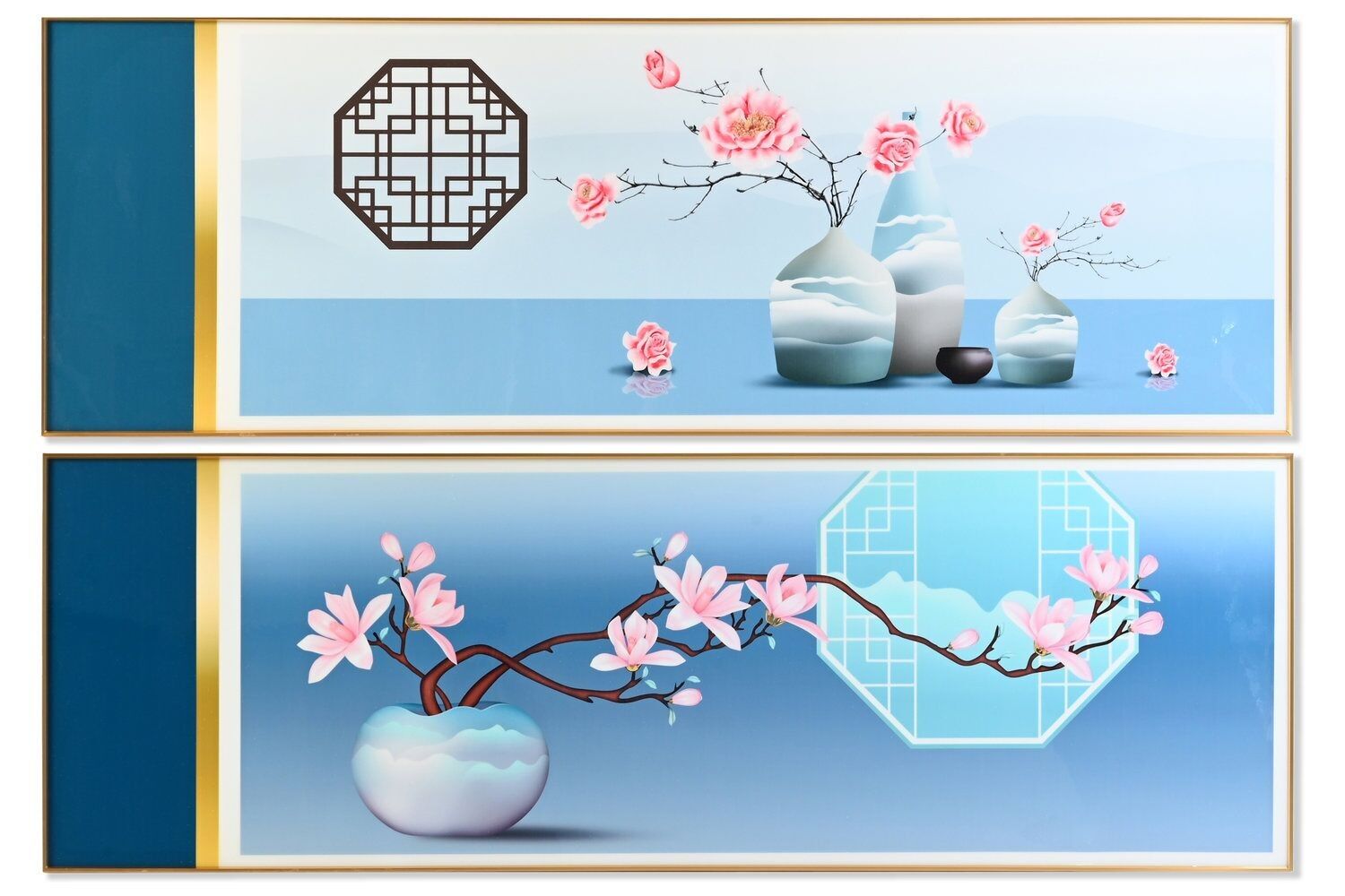 SCATOLA ALLUMINIO MDF 180X3X60 ORIENTALE 2 ASSORTITI. CU199125