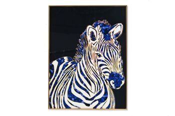 TABLEAU ALUMINIUM MDF 60X3X80 PORCELAINE ZEBRA CU199134 1