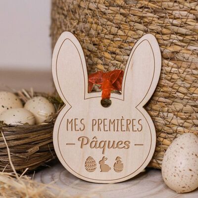 Easter Wooden Decoration "My First Easter" - Lapinou