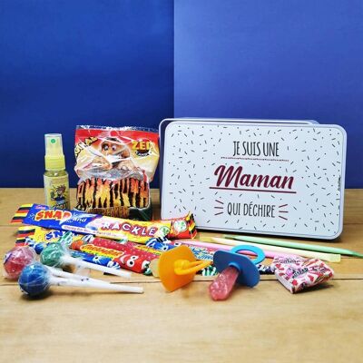 90er Jahre Candy Box „I'm a Bad Mom“ (Metallbox)