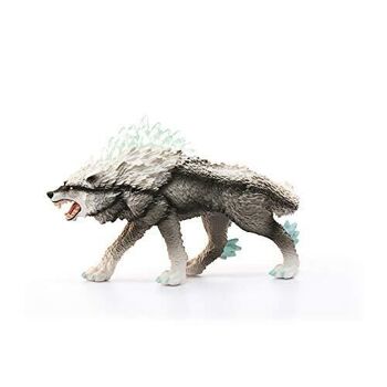 Schleich - Figurine le Loup des neiges : 15 x 8,2 x 18 cm - Univers : Eldrador Creatures- Réf : 42452 2