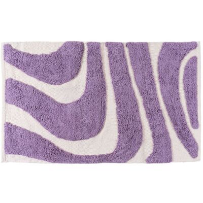 Bath mat Beau – Purple 60 x 100 cm
