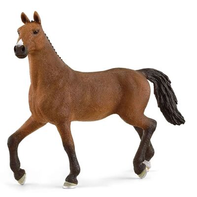 Schleich - Figurine Jument Oldenbourg : 13,6 x 4,4 x 12,3 cm - Univers Horse Club - Réf : 13945