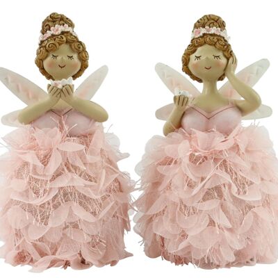 FIGURES FLOWER FAIRIES 2 PIECE SET (HOFF1363)