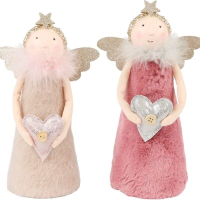 FIGURES HEART ANGEL 2 PIECE SET (HOFF4159)