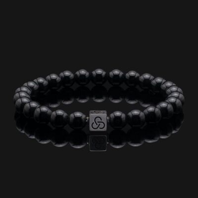 Essential Black Gold & Onyx Bracelet