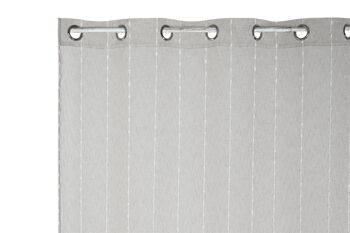 RIDEAU POLYESTER 140X260X260 BRODÉ BEIGE TX210197 3