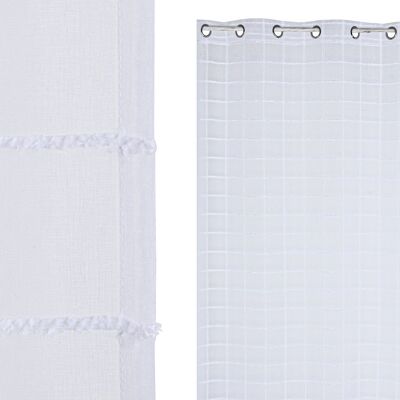 Rideau Polyester 140X260X260 Jaquard 8 Anneaux TX210179