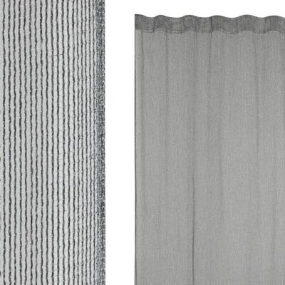 RIDEAU POLYESTER 140X260X260 GRILLE GRIS TX210200