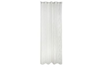 RIDEAU MÉTAL POLYESTER 140X270 140 G/M2 BLANC TX199683 1