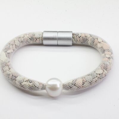 Bracciale Lanzarote bianco perla