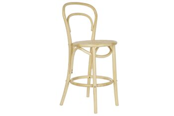 TABOURET EN RATAN ORME 44X45X95 NATUREL MB207622 1