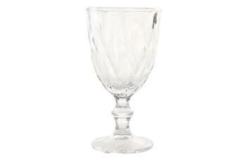 COUPE EN VERRE 8.7X8.7X17 325ML, RELIEF PC202318 1