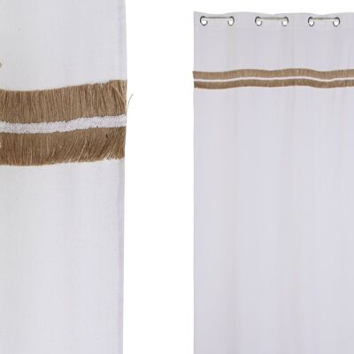 COTTON CURTAIN 140X260X260 RINGS APPLICATIONS TX210173