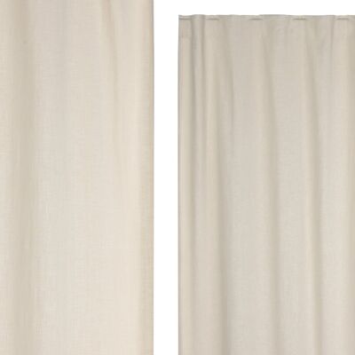 LINEN CURTAIN 140X260 HIDDEN LOOP SAND TX213492