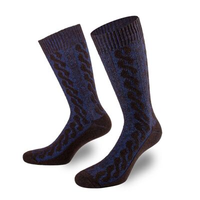 Calcetines de cachemir en marrón de PATRON SOCKS - ¡ESTILO, SOSTENIBLE, ESPECIAL!