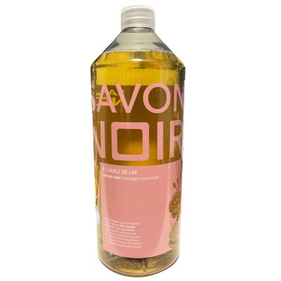 Savon noir 100% huile de lin - 1L