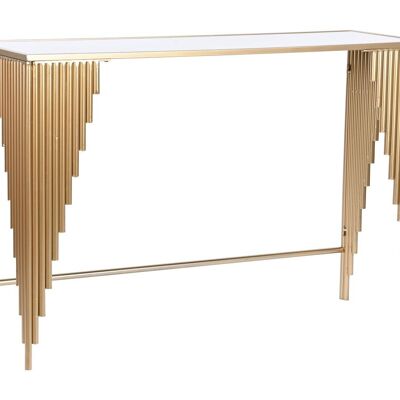 METAL GLASS CONSOLE 120X40X80 GOLD MB208735