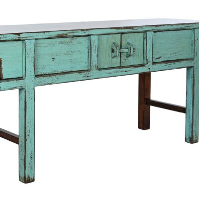SOLID ELM CONSOLE 170X49X88 DECAPE TURQUOISE MB210646
