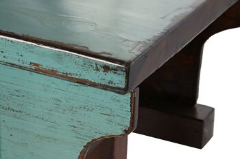 CONSOLE ORME MASSIF 170X49X88 DECAPE TURQUOISE MB210646 7
