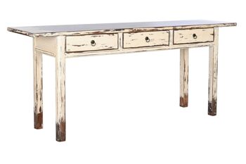 CONSOLE ORME MASSIF 172X40X85 DECAPE BLANC MB210644 1