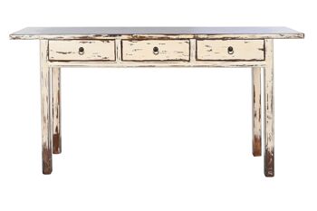 CONSOLE ORME MASSIF 172X40X85 DECAPE BLANC MB210644 2
