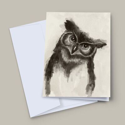 Brian The Owl Card