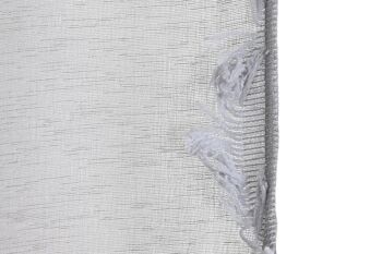 RIDEAU POLYESTER 140X260 GRIS CLAIR TX213396 3