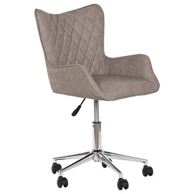 CHAISE MÉTAL POLYESTER 52X56,5X80 92CM ROUES MB208356