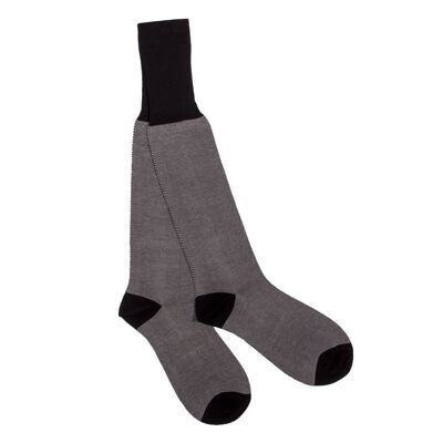 Calcetines hasta la rodilla Veedel en negro de PATRON SOCKS: ¡ELEGANTES, SOSTENIBLES, ESPECIALES!