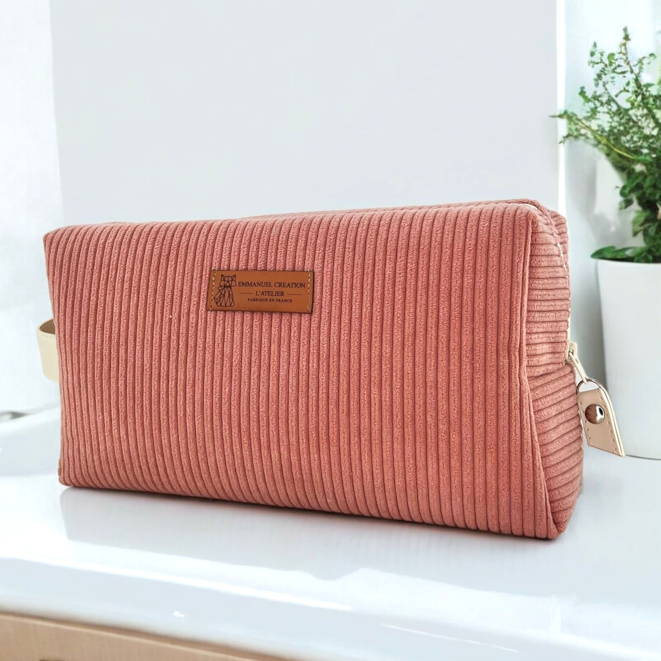 Nomadic Federmäppchen M, „Cord“ rosa