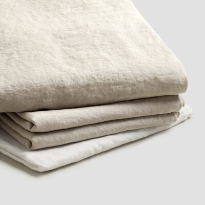 Oatmeal Basic Bundle - King Size (with Super King Pillowcases)