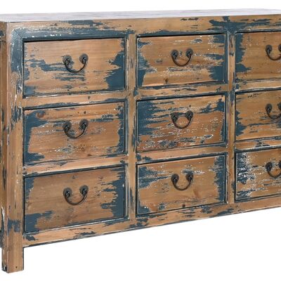 WOODEN CHEST OFFER 150X45X90 AGED BROWN MB210782