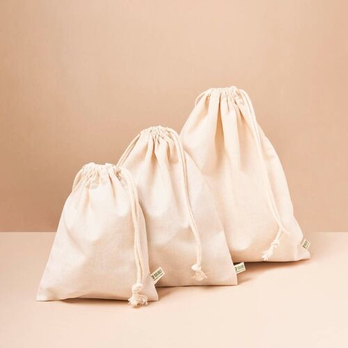 Le Petit Sac à Vrac en Coton Bio - 15x20 cm