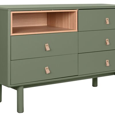 COMODO MDF PU 120X40X75 VERDE MB209002