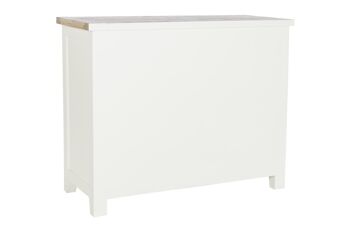 COMMODE PAULOWNIA 93,6X38X76 3CAJ, BEIGE MB208018 6