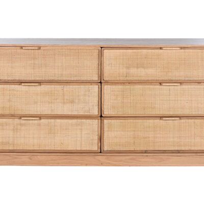 Cassettiera Ratan in rovere 182X45X81 Naturale MB211511