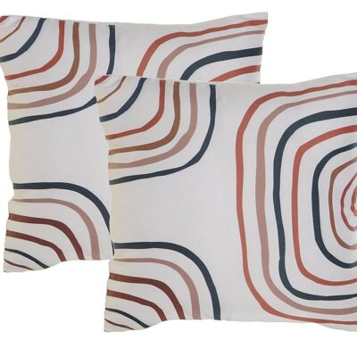 JEU DE COUSSIN 2 POLYESTER 45X5X45 500 GR, ARCOS TX209091