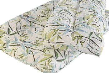 COUSSIN DE SOL SET 2 COTON 120X80X16 BAMBOU TX204080 7