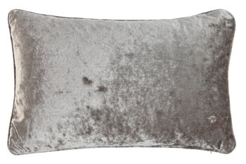 COUSSIN POLYESTER 50X30 380 GR, GRIS CLAIR TX213459 1