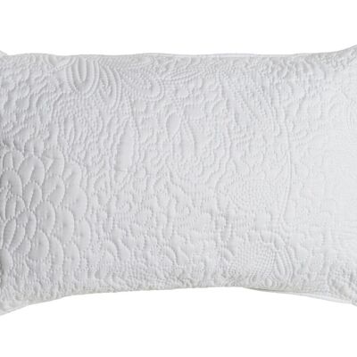 COUSSIN POLYESTER 60X10X40 510 GR, FLEURI BRODÉ TX207507