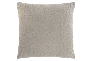 COUSSIN POLYESTER 60X60 866 GR. BEIGE TX213518 1