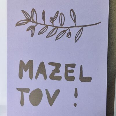 Karte Mazel Tov Hell