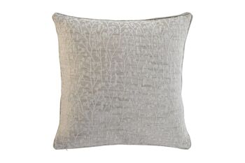 COUSSIN POLYESTER 45X45X45 420 GR. JAQUARD BEIGE TX210307 1