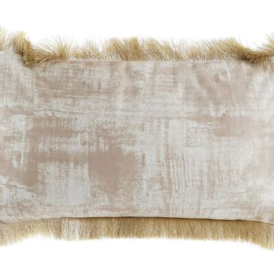 COUSSIN POLYESTER 50X10X30 500 GR, AVEC FRANGES TX200927