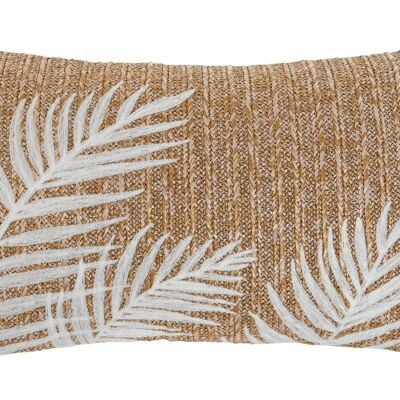 POLYESTER CUSHION 50X15X30 380 GR. NATURAL EMBROIDERY TX210219