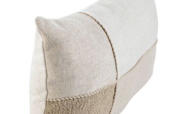 COUSSIN POLYESTER 50X30 380 GR. PATCHWORK TX213490 2