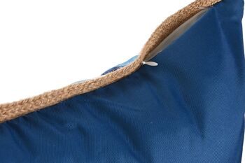 COUSSIN POLYESTER 45X45 420 GR. BLEU IMPERMÉABLE TX213547 3