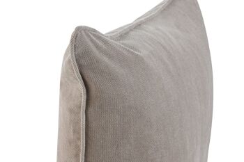 COUSSIN POLYESTER 45X45 420 GR, GRIS CLAIR TX213404 2
